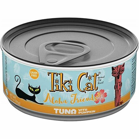 TIKI PHI-759090 3 oz Aloha for Cat Friends with Tuna Pumpkin, 12PK PHI_759090